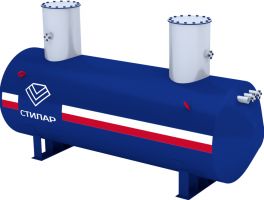 Емкость Резервуар горизонтальный стальной подземный РГСП 50 м3