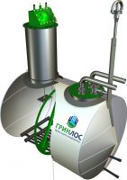 Емкость ГРИНЛОС Емкость стальная 10 м3 горизонтальная наземная с подогревом