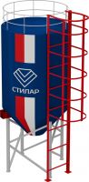 Емкость Силос металлический цельносварной 10 м