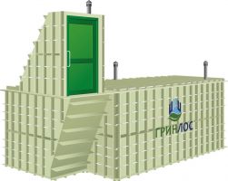 Емкость Гринлос Погреб ДТБ 2500*2000*2000