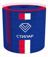 Цельносварной сборный резервуар РВС 600 м