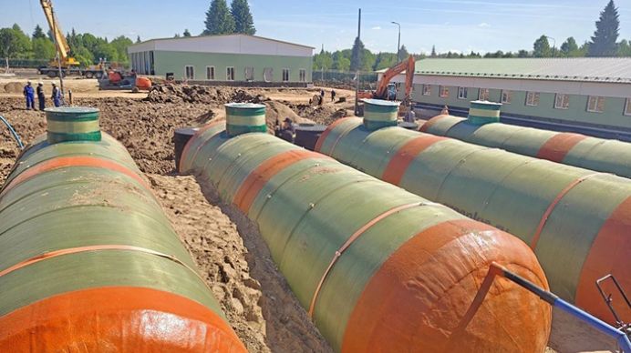 Масштабный проект водоснабжения и водоотведения с резервуарами Гринлос СП
