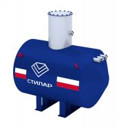 Резервуар горизонтальный стальной подземный РГСП 3 м